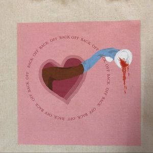 Tote bag, canvas with original artwork